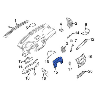 Nissan OE - Instrument Cluster Bezel
