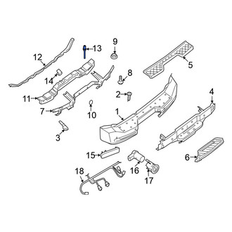 Nissan OE - Bumper Impact Absorber Rivet