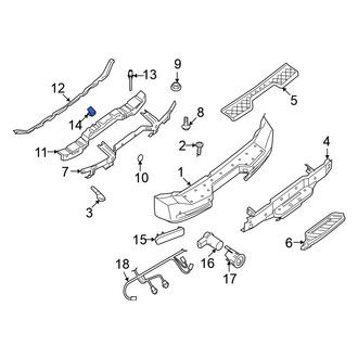 Nissan OE - Bumper Impact Absorber Clip
