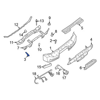 Nissan OE - Bumper Impact Absorber Clip