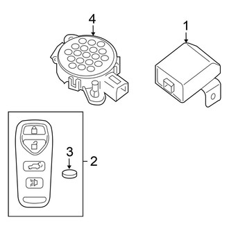 Nissan OE - Electrical - Keyless Entry Components (W/O Intelligent Key)