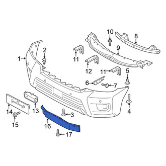 Nissan OE - Front Radiator Support Air Deflector