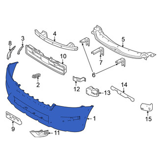 Nissan OE - Front Bumper Cover