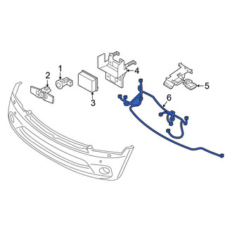 Nissan OE - Front Parking Aid System Wiring Harness
