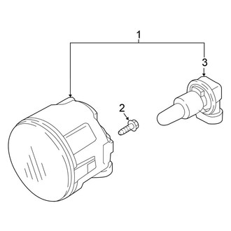 Nissan OE - Front Lamps - Fog Lamps