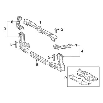 Nissan OE - Radiator Support