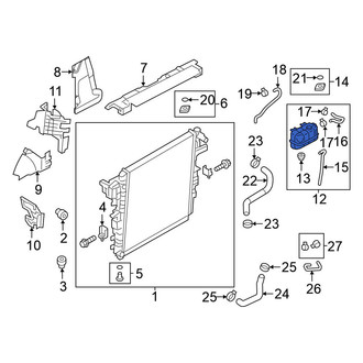 Nissan OE - Engine Coolant Reservoir