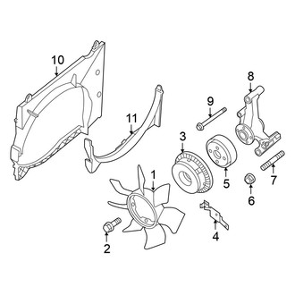 Nissan OE - Cooling Fan