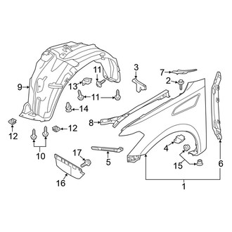 Nissan OE - Fender & Components
