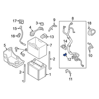 Nissan OE - Battery Cable Terminal End