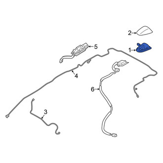 Nissan OE - Radio Antenna Assembly