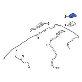 Nissan OE - Radio Antenna Cover