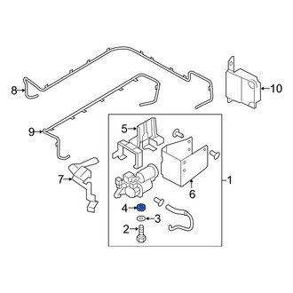 Nissan OE - Air Suspension Compressor Insulator