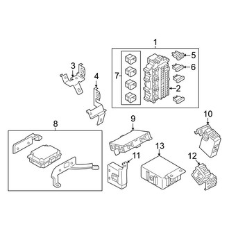 Nissan OE - Electrical - Fuse & Relay (Instrument Panel & Body)