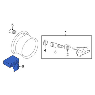Nissan OE - Tire Pressure Monitoring System (TPMS) Control Module