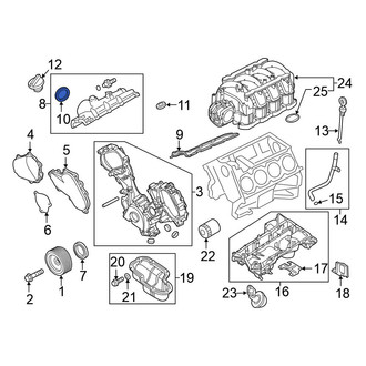 Nissan OE - Outer Engine Valve Cover Washer Seal