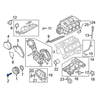 Nissan OE - Engine Crankshaft Pulley Bolt