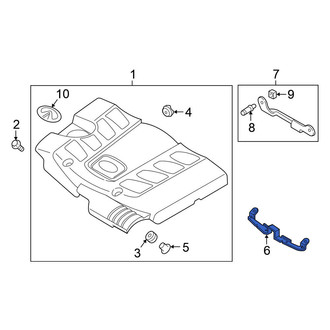 Nissan OE - Front Engine Cover Bracket