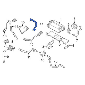 Nissan OE - Rear Oxygen Sensor Bracket