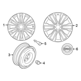 Nissan OE - Wheels