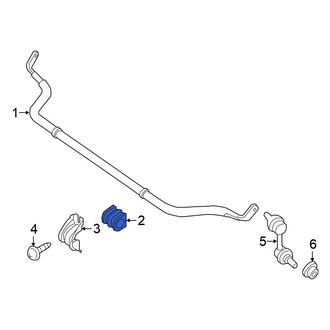 Nissan OE - Front Suspension Stabilizer Bar Bushing