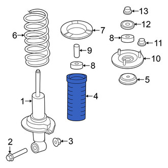 Nissan OE - Front Suspension Strut Bellows