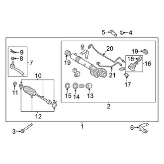 Nissan OE - Steering Gear & Linkage