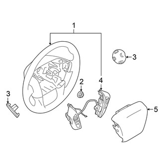 Nissan OE - Steering Wheel & Trim