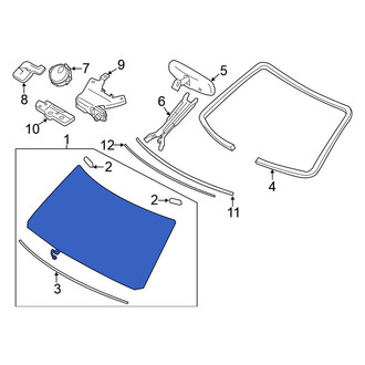 Nissan OE - Front Windshield