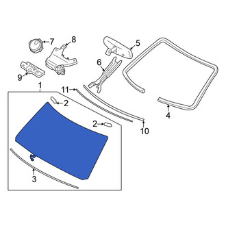 Nissan OE - Front Windshield