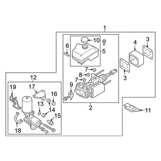 Nissan OE - Cowl - Components on Dash Panel
