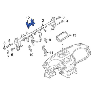 Nissan OE - GPS Navigation System Bracket