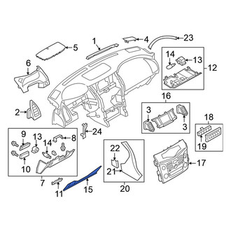 Nissan OE - Instrument Panel Knee Bolster