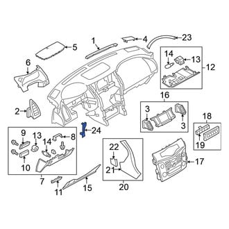 Nissan OE - Left Instrument Panel Molding