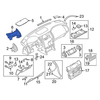 Nissan OE - Instrument Cluster Bezel