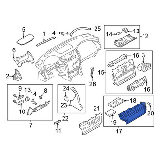 Nissan OE - Instrument Panel Pocket