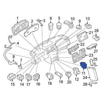 Nissan OE - Rear Right Seat Heater Switch