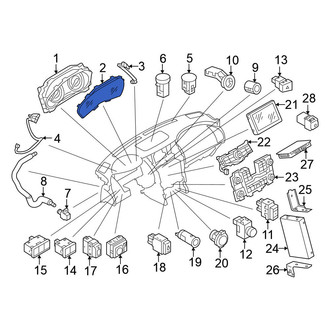 Nissan OE - Instrument Panel Lens