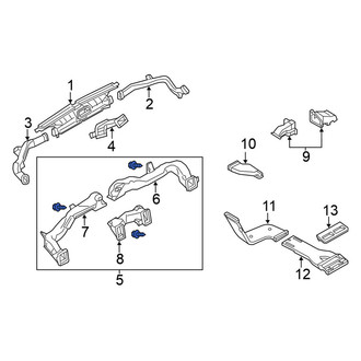 Nissan OE - Front Center Instrument Panel Air Duct