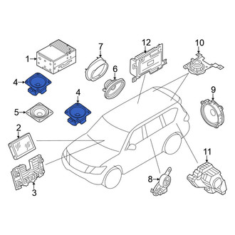 Nissan OE - Front Speaker