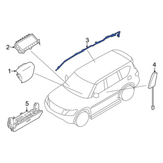 Nissan OE - Left Curtain Air Bag
