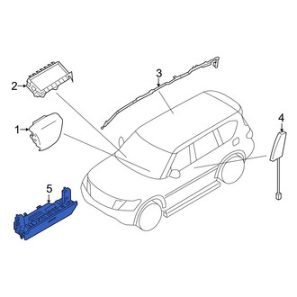 Nissan OE - Left Lower Instrument Panel Air Bag