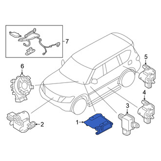 Nissan OE - Air Bag Control Module