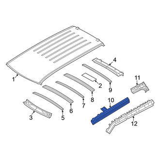 Nissan OE - Front Left Roof Side Rail