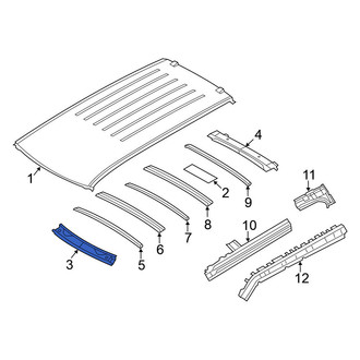 Nissan OE - Front Roof Header Panel