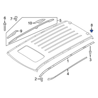 Nissan OE - Roof Luggage Carrier Side Rail Cap