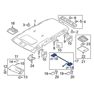 Nissan OE - Reading Light