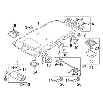 Nissan OE - Map Light Bulb