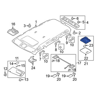 Nissan OE - Cargo Area Light
