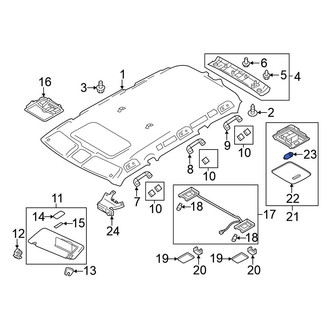 Nissan OE - Trunk Light Bulb